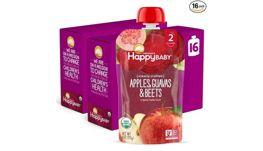 Happy Baby Organics Stage 2 Baby Food Review