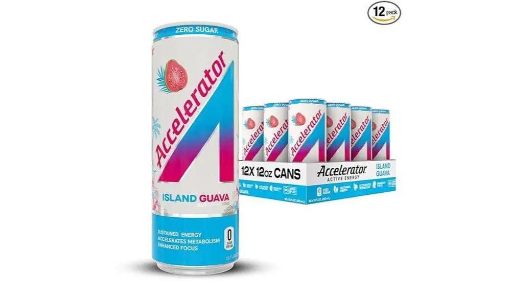 Accelerator Island Guava Energy Drink Review